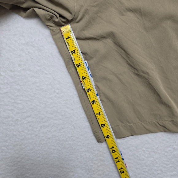 Under Armour Performance Shorts Men's 36R Khaki‎ Stretch Golf Activewear - Picture 15 of 16